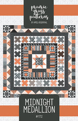 Midnight Medallion Quilt Pattern by Prairie Grass Patterns