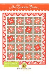 Mid Summer Stars Quilt Pattern by Fig Tree & Co.