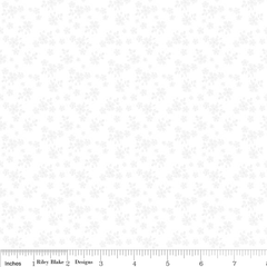 Calico White Tone on Tone Yardage by Riley Blake Designs