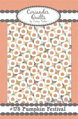 Pumpkin Festival Quilt Pattern by Corey Yoder of Coriander Quilts