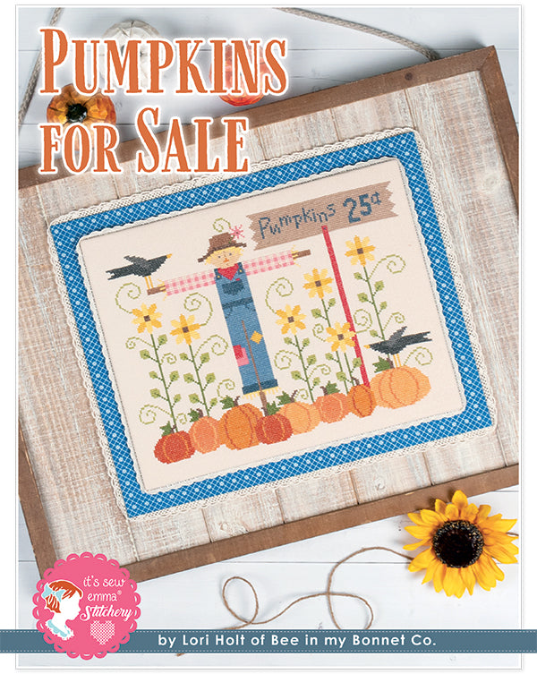 Pumpkins For Sale by Lori Holt of Bee in my Bonnet for It's Sew Emma