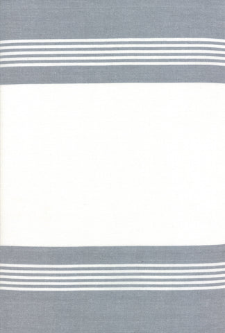 Rock Pool Toweling Grey Stripe yardage by Pieces to Treasure for Moda Fabrics