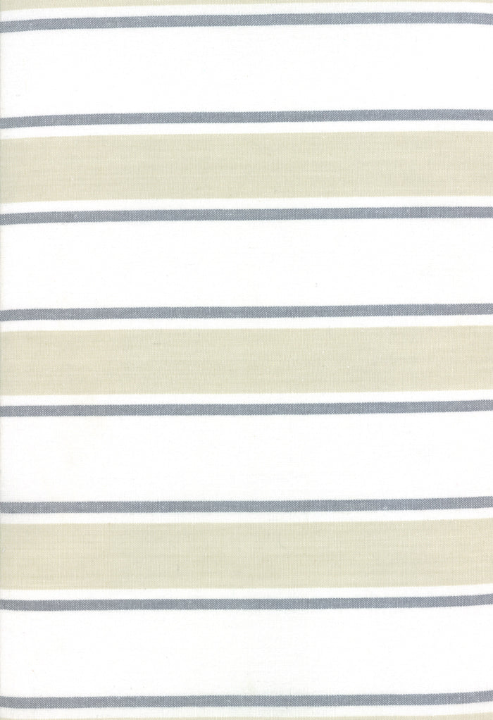 Rock Pool Toweling Sand Stripe yardage by Pieces to Treasure for Moda Fabrics
