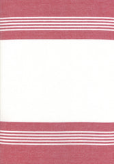 Rock Pool Toweling Anemone Red  Stripe yardage by Pieces to Treasure for Moda Fabrics