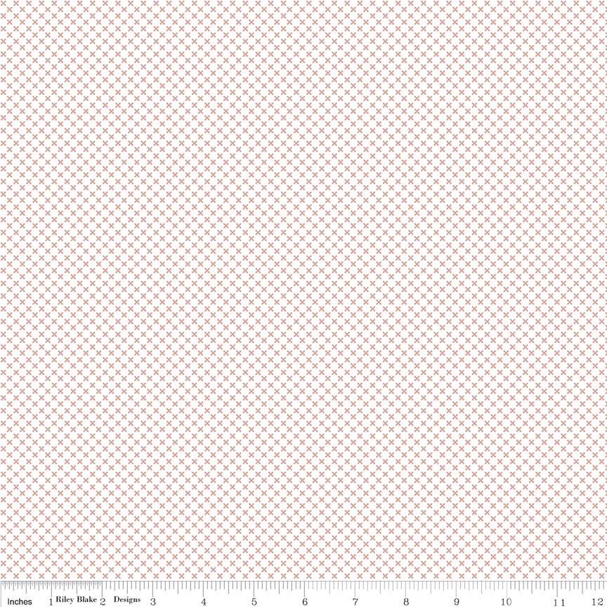 Kisses Rose Gold Yardage by Riley Blake Designs