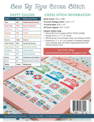 Sew By Row Cross Stitch Pattern by Lori Holt