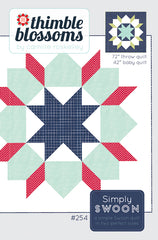 Simple Swoon Quilt Pattern by Thimble Blossoms