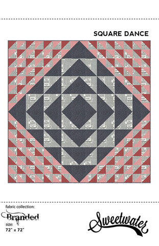 Square Dance Quilt Pattern by Sweetwater