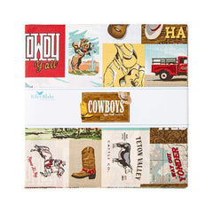 Cowboys 10" Stacker by Echo Park Paper Co. for Riley Blake Designs