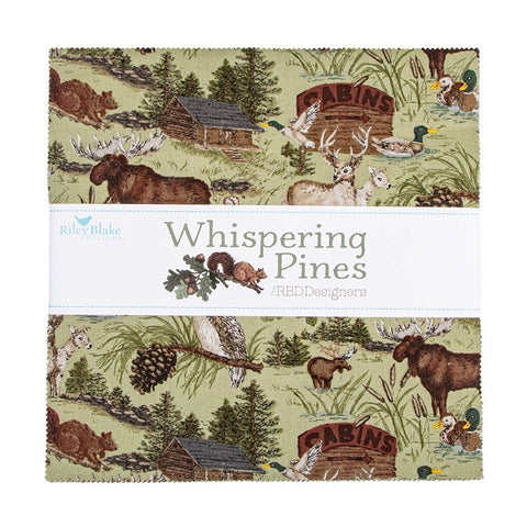 PREORDER Whispering Pines 10" Stacker by RBD Designers for Riley Blake Designs
