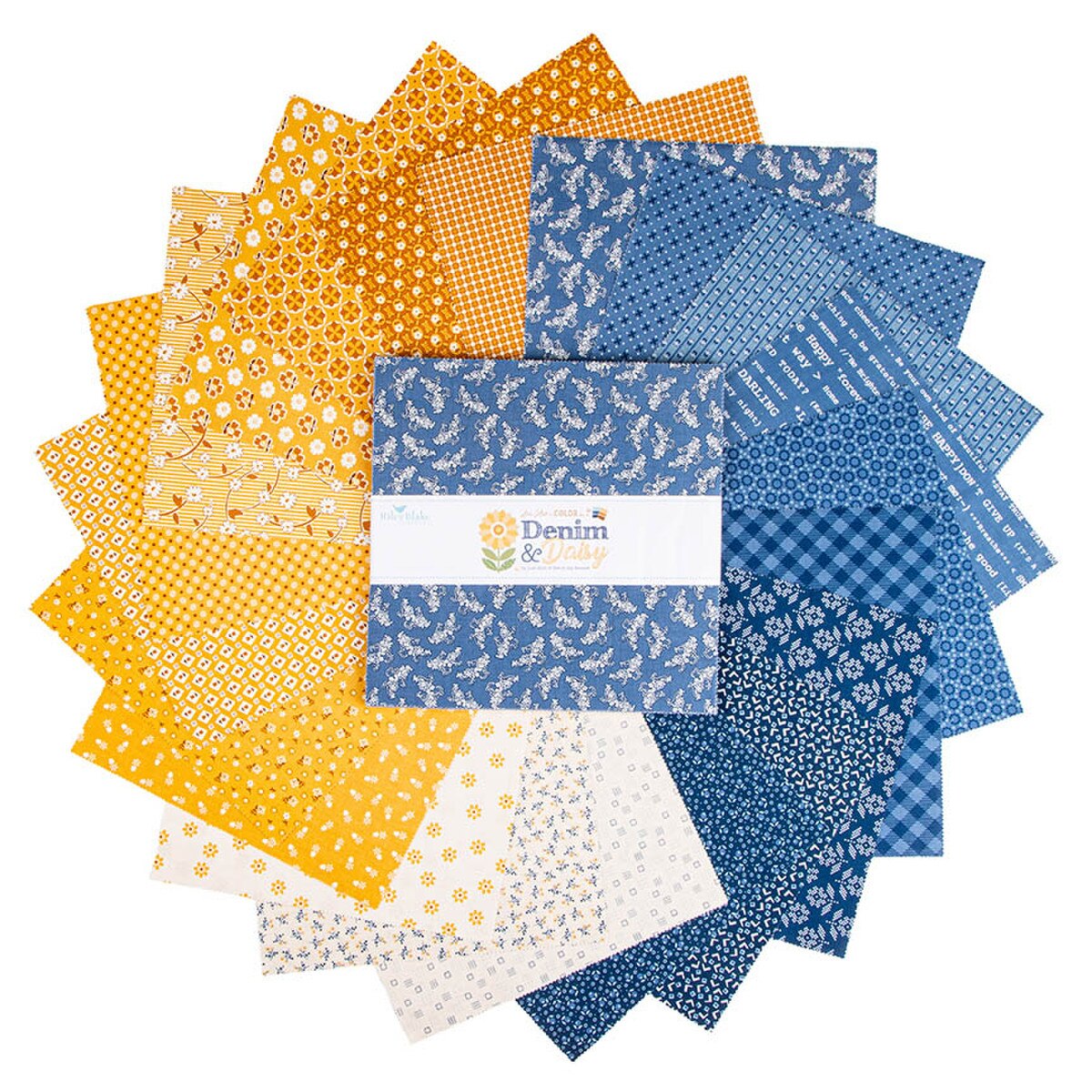 Denim & Daisy 10" Stacker by Lori Holt for Riley Blake Designs