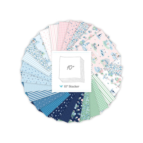 PREORDER Coastal Dreams 10" Stacker by Tasha Noel for Riley Blake Designs