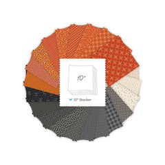 Pumpkin & Licorice 10" Stacker by Lori Holt for Riley Blake Designs