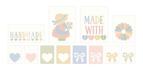 Handmade Sweetness Sweet Assortment Woven Quilt Labels by My Sew Quilty Life