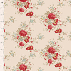Merry Little Christmas Cream Carol Yardage by Tilda for Tilda Fabrics