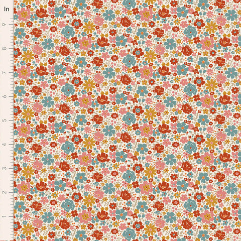 PREORDER Village Life Warm Cream Esther Yardage by Tilda for Tilda Fabrics