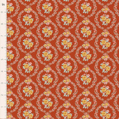 Village Life Rust Mable Yardage by Tilda for Tilda Fabrics