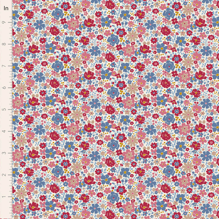 Village Life Cold Cream Esther Yardage by Tilda for Tilda Fabrics