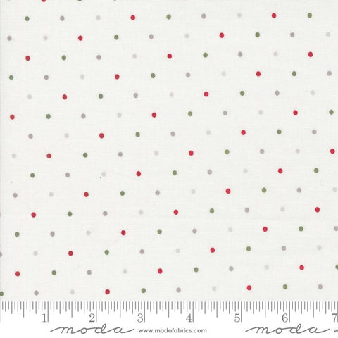 Magic Dot Christmas 108" Wide Yardage by Lella Boutique for Moda Fabrics