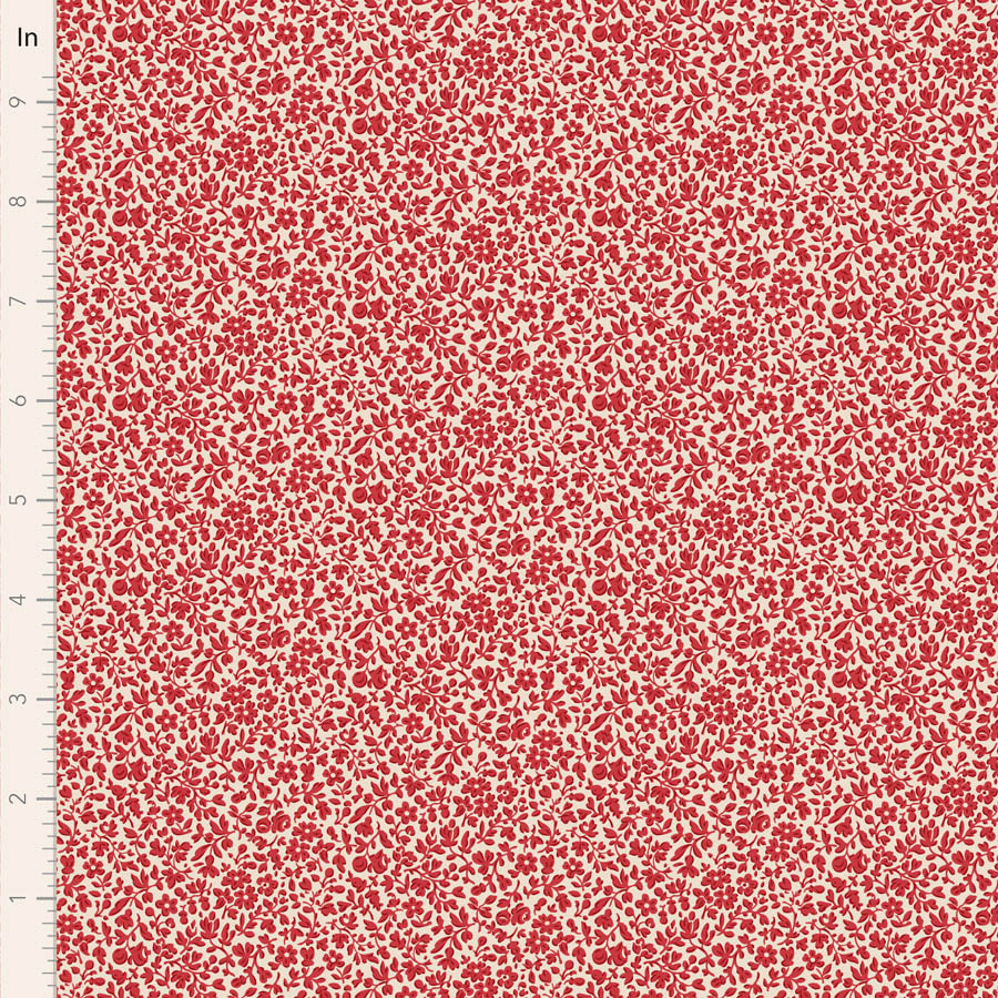 Merry Little Christmas Red Eve Yardage by Tilda for Tilda Fabrics