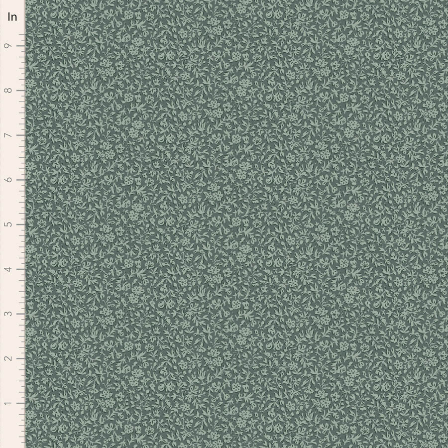 Merry Little Christmas Petrol Eve Yardage by Tilda for Tilda Fabrics