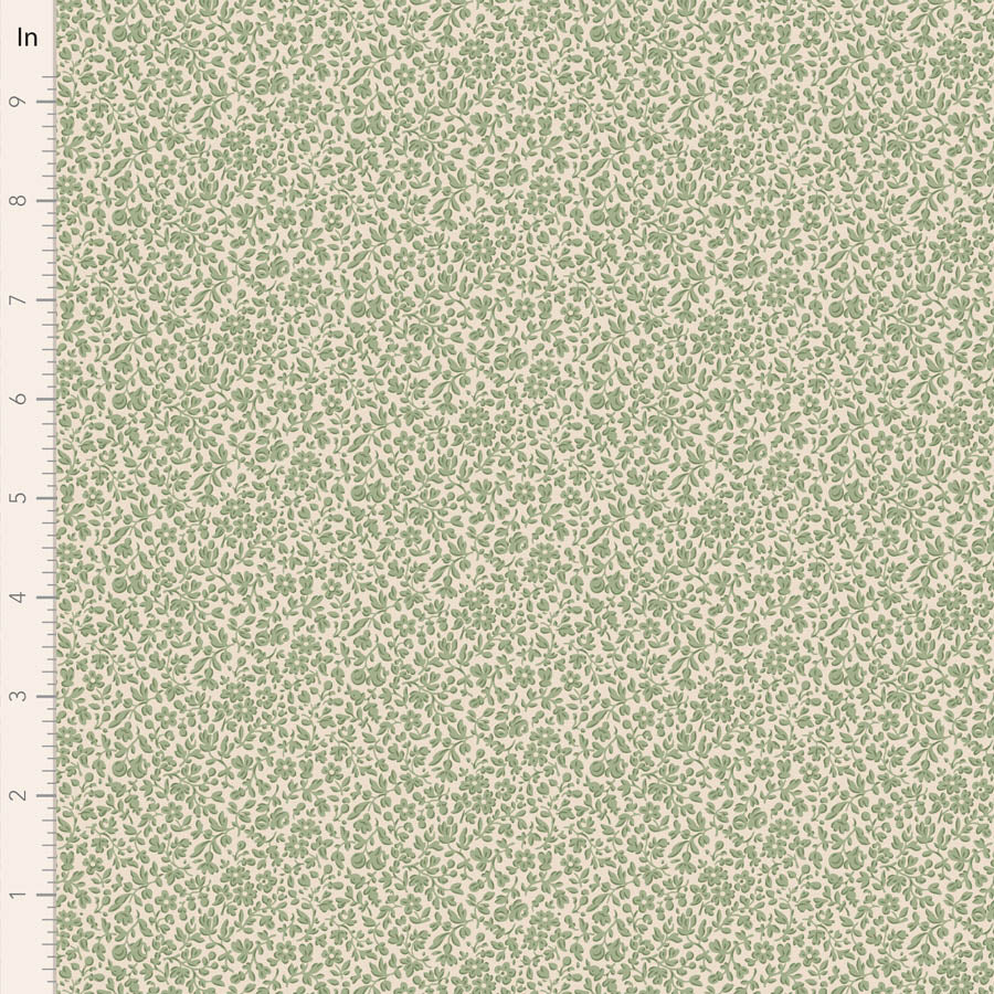 Merry Little Christmas Sage Eve Yardage by Tilda for Tilda Fabrics