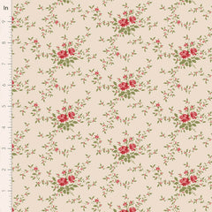 Merry Little Christmas Cream Noel Yardage by Tilda for Tilda Fabrics
