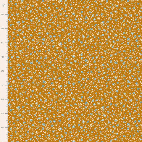 PREORDER Village Life Ochre Mae Yardage by Tilda for Tilda Fabrics