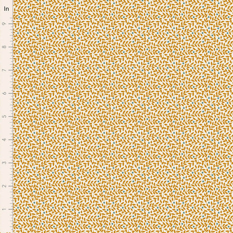 PREORDER Village Life Ochre Lillian Yardage by Tilda for Tilda Fabrics