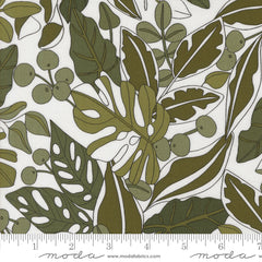 Botany Paper Greenery Yardage by Alli K Design for Moda Fabrics