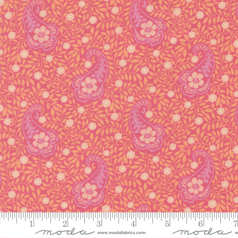 Cannon Beach Chrysanthemum Aberdeen Paisley Yardage by Crystal Manning for Moda Fabrics
