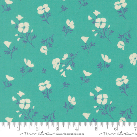 Cannon Beach Turquoise Astoria Yardage by Crystal Manning for Moda Fabrics