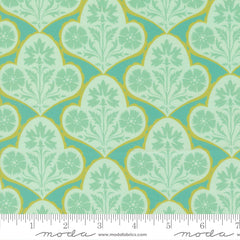 Cannon Beach Turquoise Copalis Yardage by Crystal Manning for Moda Fabrics