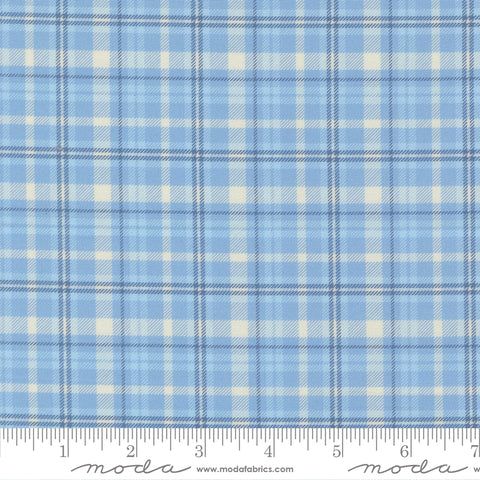 Cannon Beach Sky Plaid Yardage by Crystal Manning for Moda Fabrics