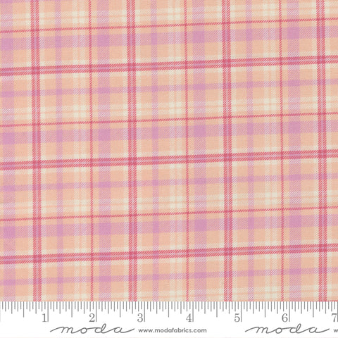 Cannon Beach Blush Plaid Yardage by Crystal Manning for Moda Fabrics