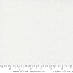 Linen Cupboard Chantilly White Scissors Yardage by Fig Tree & Co. for Moda Fabrics