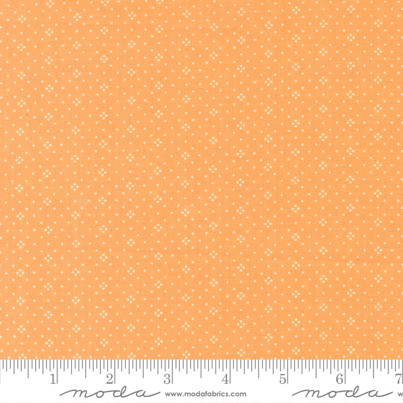 Eyelet Orange Basics Yardage by Fig Tree & Co. for Moda Fabrics