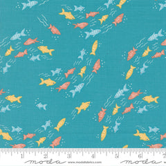 Noah's Ark Sea Fishy Fishy Yardage by Stacy Iest Hsu for Moda Fabrics