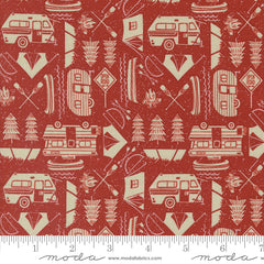 The Great Outdoors Fire Open Road Yardage by Stacy Iest Hsu for Moda Fabrics