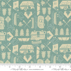 The Great Outdoors Sky Open Road Yardage by Stacy Iest Hsu for Moda Fabrics
