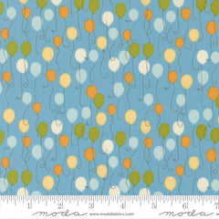 Animal Park Fun Bluebird A Float Yardage by Stacy Iest Hsu for Moda Fabrics