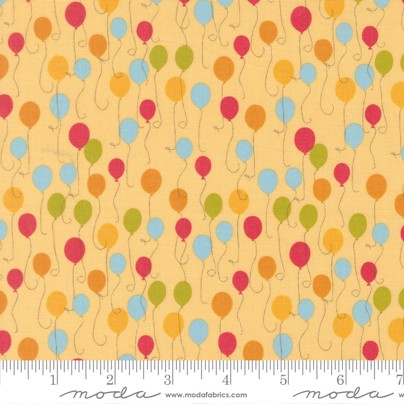 Animal Park Fun Banana A Float Yardage by Stacy Iest Hsu for Moda Fabrics