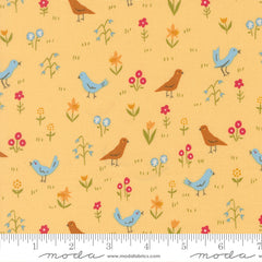 Animal Park Fun Banana Bird Park Yardage by Stacy Iest Hsu for Moda Fabrics