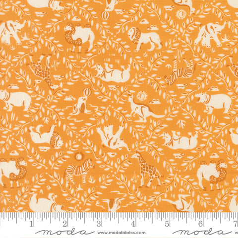 Animal Park Fun Canary Animal Crackers Yardage by Stacy Iest Hsu for Moda Fabrics