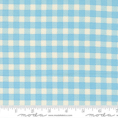 Animal Park Fun Sky Baby Check Yardage by Stacy Iest Hsu for Moda Fabrics