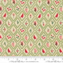 Holiday Cheer Mistletoe Christmas Charm Yardage by Stacy Iest Hsu for Moda Fabrics