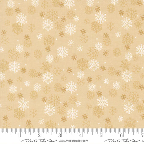 Holiday Cheer Natural Snow Flurry Yardage by Stacy Iest Hsu for Moda Fabrics