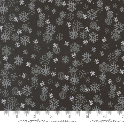 Holiday Cheer Midnight Snow Flurry Yardage by Stacy Iest Hsu for Moda Fabrics
