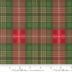 Holiday Cheer Evergreen Christmas Plaid Yardage by Stacy Iest Hsu for Moda Fabrics