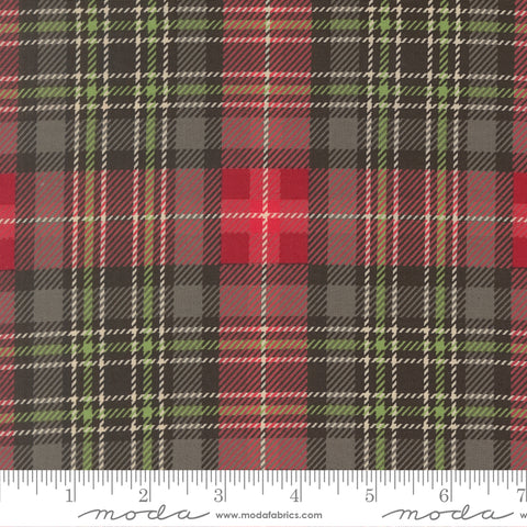 Holiday Cheer Coal Christmas Plaid Yardage by Stacy Iest Hsu for Moda Fabrics